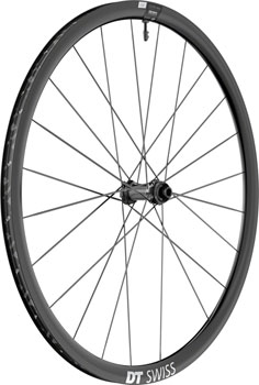 DT Swiss AR 1600 Spline 30 Front Wheel - 700, 12 x 100mm, Center-Lock, Black EA Front Wheel