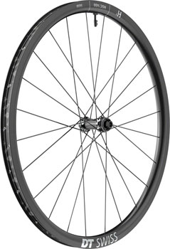 DT Swiss HGC 1400 Spline 30 Front Wheel - 700c, 12 x 100mm, Center-Lock, Black EA Front Wheel