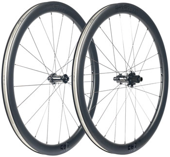 Vision SC45 SL Wheelset - 700, 12 x 100mm/12 x 142mm, Center-Lock, Micro Spline, Carbon, Black EA Wheelset