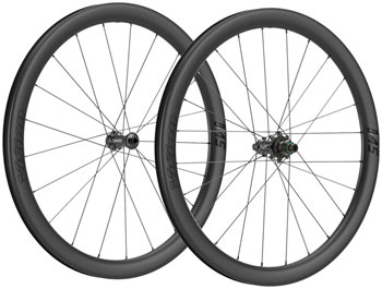 Vision SC45 i23 Wheelset - 700, 12 x 100mm/12 x 142mm, Center-Lock, XDR, Carbon, Black EA Wheelset