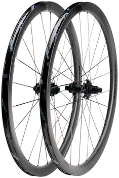Vision Metron RS 37 Wheelset - 700, 12 x 100mm/12 x 142mm, Center-Lock, XDR, Carbon, Black EA Wheelset