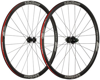Vision Team 35 Disc Wheelset - 700c, 12 x 100/142mm, Center-Lock, XDR, Black SET Wheelset