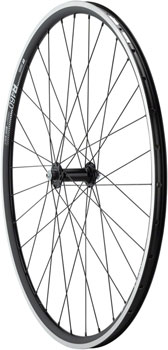 Quality Wheels Shimano 105/DT R460 Front Wheel - 700, QR x 100mm, Rim Brake, Black, Clincher, 32H Black EA Front Wheel