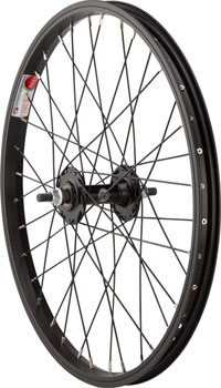 Sta-Tru Single Wall Front Wheel - 20", 3/8" x 100mm, Rim Brake, Black, Clincher Black EA Front Wheel