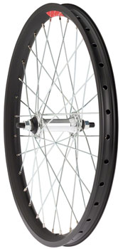 Sta-Tru Double Wall Front Wheel - 20", Bolt-On, 3/8 x 100mm, Black EA Front Wheel
