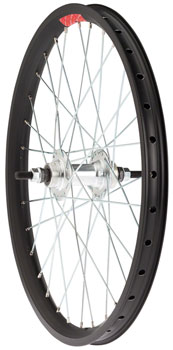 Sta-Tru Double Wall Rear Wheel - 20", Bolt-On, 3/8 x 110mm Flip Flop, Black EA Rear Wheel
