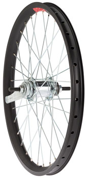 Sta-Tru Double Wall Rear Wheel - 20", Bolt-On, 3/8 x 110mm Coaster Brake, Black EA Rear Wheel