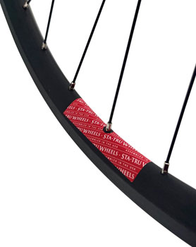 Sta-Tru Double Wall Rear Wheel - 24", Bolt-On,3/8 x 135mm, Freewheel, Black EA Rear Wheel