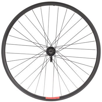 Sta-Tru Double Wall Rear Wheel - 26", QR, 10 x 135mm, Rim Brake, HG 11 MTN, Black EA Rear Wheel