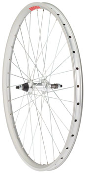 Sta-Tru Double Wall Rear Wheel - 26", Bolt-On, 3/8 x 135mm, Freewheel, Silver EA Rear Wheel