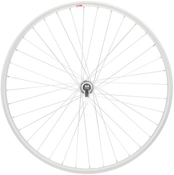 Sta-Tru Double Wall Rear Wheel - 700c, QR, 10 x 130mm, Freewheel, Silver EA Rear Wheel