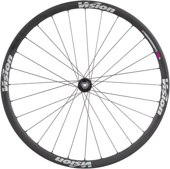 Quality Wheels Shimano Ultegra/Vision Trimax Front Wheel - 700, 12 x 100mm, Center-Lock, 28H Black EA Front Wheel