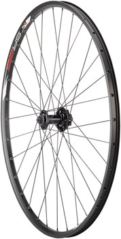 Quality Wheels Value Double Wall Series Disc Front Wheel - 29", QR x 100mm, 6-Bolt, Black, Clincher, 32H Black EA Front Wheel