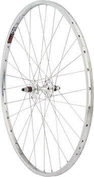 Quality Wheels CR-18 Track Rear Wheel - 27", 10 x 1 x 120mm, Rim Brake, Fixed/Freewheel, Polished/Silver, Clincher, 32H EA Rear Wheel