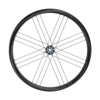 Campagnolo BORA WTO 33 Rear Wheel - 700, 12 x 142mm, Center-Lock, 2-Way Fit, Dark Label Black EA Rear Wheel