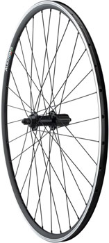 Quality Wheels Tiagra/DA22 Rear Wheel - 700, QR x 130mm, Rim Brake, HG 11 Road, Black, Clincher, 32H EA Rear Wheel