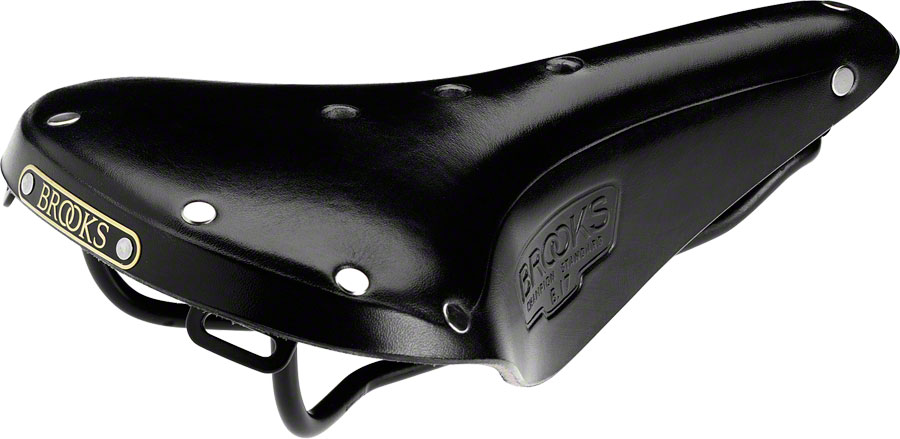 Brooks B17 Standard Saddle - Steel, Black, Men's | eBay