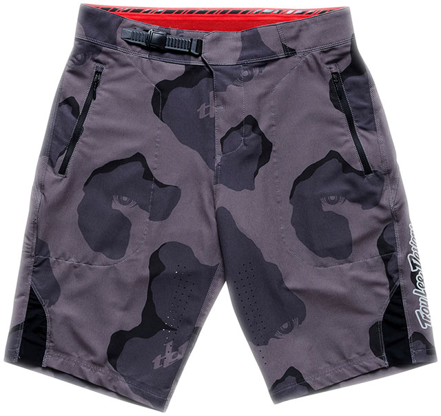 Troy Lee Designs Skyline Pro Shorts Shell – Flow Camo Carbon, 32
