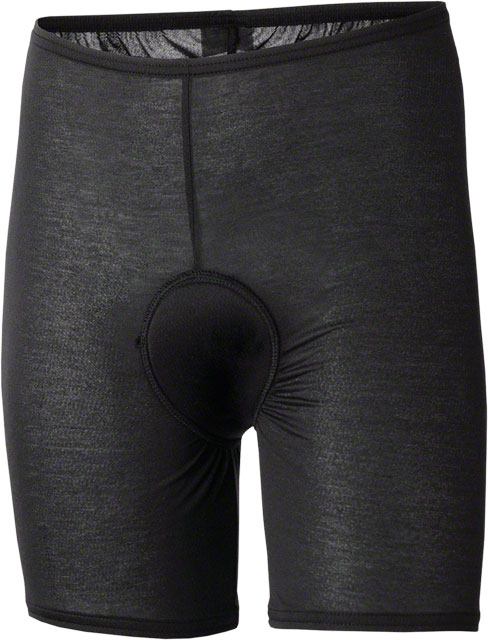 Andiamo Padded Skins Short Liner - Black, Medium, Women's