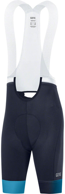 GORE Force Bib Shorts+ - Orbit Blue/Scuba Blue, Large, Women's