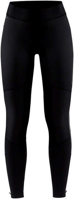 Craft Core Bike Subz Wind Tights - Black/Black, Women's, X-Large