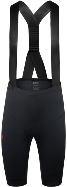 Gorewear Transition Bib Shorts + - Black/Fireball, Women's, Small