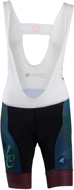 All-City Night Claw Women's Bib Short - Black, Dark Teal, Spruce Green, Mulberry, Large