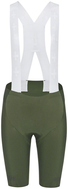 Gorewear Distance Bib Shorts + 2.0 - Green, Women's, Large/12-14