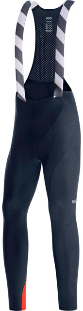 GORE C3 Thermo Bib Tights+ - Blue/Fireball, Men's, Large