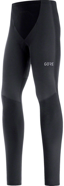 GORE C3 Partial GTX Thermo Tights - Black/Fireball, Men's, Large