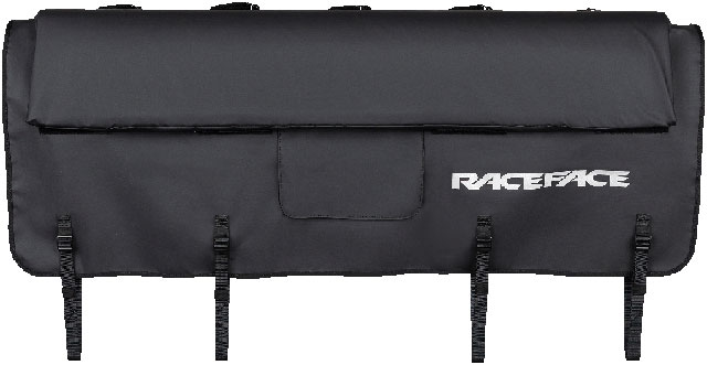 Race Face Stash Tailgate Pad - Black, Mid