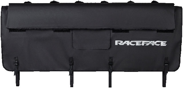 Race Face Stash Tailgate Pad - Black, Full