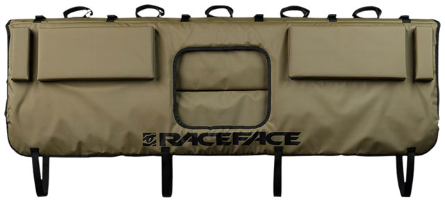 RaceFace T2 Tailgate Pad - Olive, Full