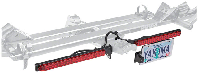 Yakima SafetyMate Hitch Bike Rack Brake Light License Plate Kit for StageTwo - 4-Pin Trailer Wire Connection