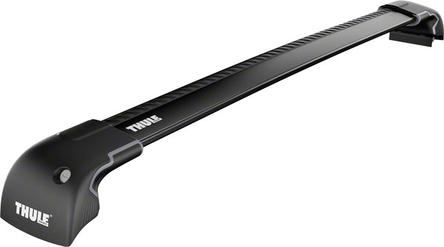 Thule 7603B Aeroblade Edge - Flush Mount, Single Bar, Black