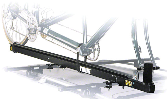 Thule 558P Pivoting Roof Rack Fork Mount Tandem Bike Carrier -  1 Bike