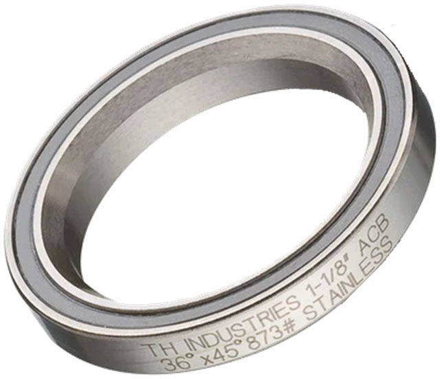 FSA Stainless Micro ACB Bearing, 1-1/8", 36°x36°