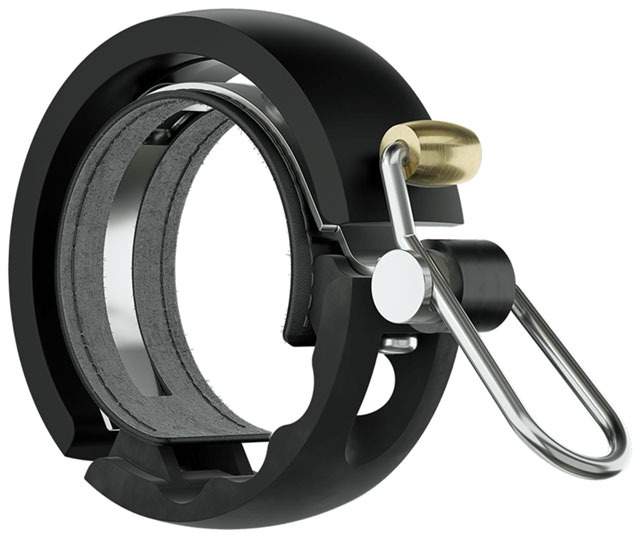 Knog Oi Luxe Bell Matte - Black, Large