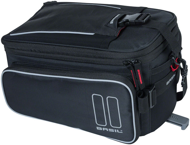 Basil Sport Design Trunk Bag - 7-15L, MIK Mount, Black