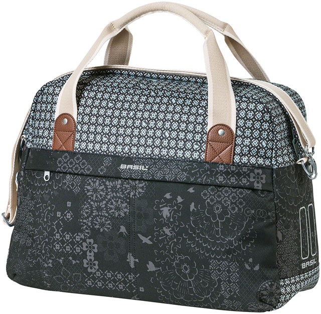 Basil Bohème Pannier/Shoulder Bag - 18L, Charcoal