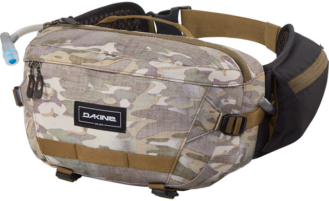 Dakine Hot Laps Waist Pack - 5L/70oz Reservoir, Vintage Camo