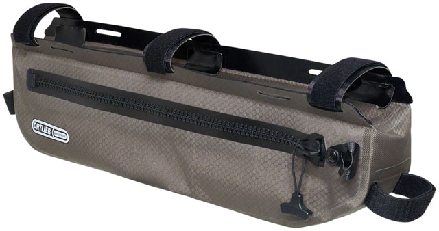 Ortlieb Bike Packing Toptube Frame Pack - 4 Liter, Dark Sand