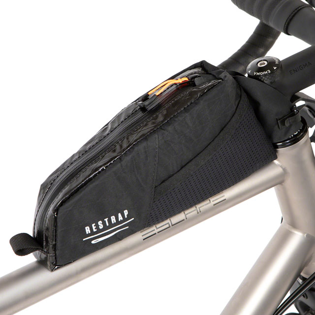 Restrap Race Top Tube Bag - Short, Black