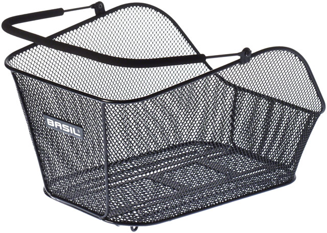 Basil Icon M NX System Rear Basket - Black