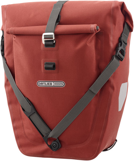 Ortlieb Back-Roller Plus Pannier - 23L, Sold Each, Dark Chili