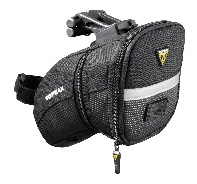 Topeak Aero Wedge Seat Bag - QuickClick, Medium, Black