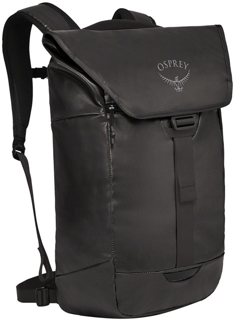 Osprey Transporter Flap Top Backpack - One Size, Black
