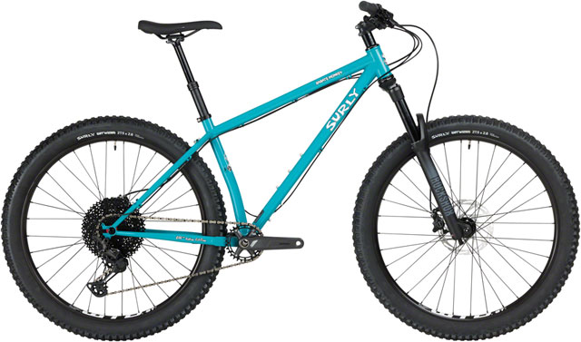 Surly Karate Monkey Front Suspension Bike - 27.5", Steel, Lost at Sea Blue, Large