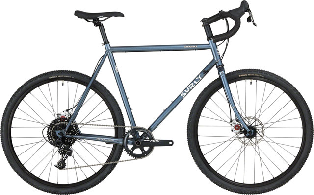 Surly Straggler Bike - 650b, Steel, Cold Steel Blue, 38cm