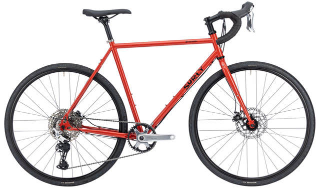 Surly Preamble Drop Bar Bike - 650b, Steel, Red Hot Cheddar, Small